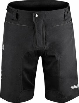 Spodnie kolarskie Force MTB-11 Shorts Removable Pad Black XL Spodnie kolarskie - 1
