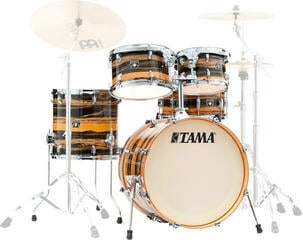 Drumkit Tama CK50RS-NET Superstar Classic Natural Ebony Tiger Wrap Drumkit