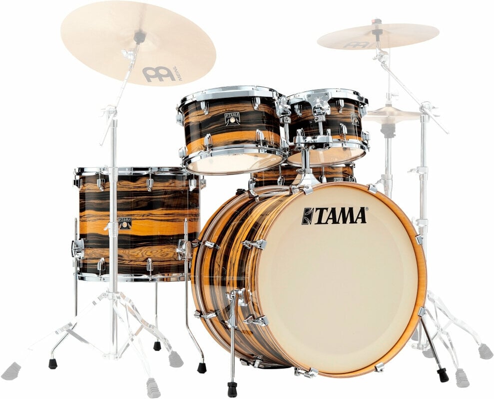 Akustik-Drumset Tama CK52KRS-NET Superstar Classic Natural Ebony Tiger Wrap