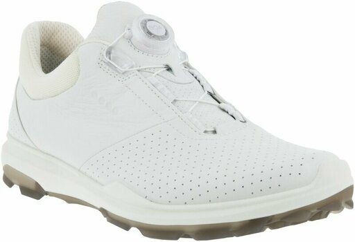 Heren golfschoenen Ecco Biom Hybrid 3 BOA Mens Golf Shoes White 46 - 1
