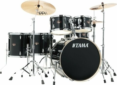 Akustik-Drumset Tama IP62H6W-HBK Imperialstar Hairline Black - 1