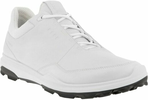 Heren golfschoenen Ecco Biom Hybrid 3 Mens Golf Shoes White 41 - 1