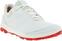 Női golfcipők Ecco Biom Hybrid 3 Womens Golf Shoes White/Hibiscus 38