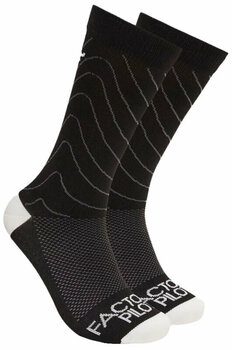 Cyklo ponožky Oakley Factory Pilot MTB Crew Sock Blackout S Cyklo ponožky - 1
