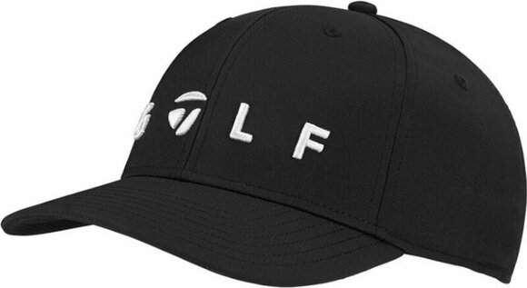 Каскет TaylorMade Golf Logo Hat Black - 1