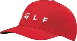 Kšiltovka TaylorMade Golf Logo Red UNI Kšiltovka