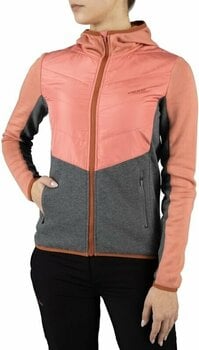 Bluza outdoorowa Viking Creek Lady Hoodie Light Pink/Grey XS Bluza outdoorowa - 1