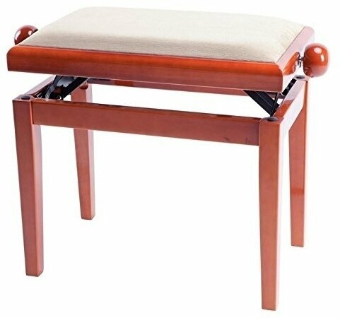 Drewniane lub klasyczne krzesła fortepianowe
 GEWA Piano Bench Deluxe Cherry