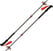 Bastões de esqui Viking Spider Touring Poles Blue/Red 84 - 145 cm Bastões de esqui