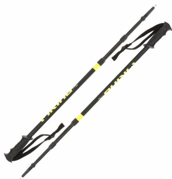 Bâtons de trekking Viking Stig Trekking Poles Black/Yellow 65 - 145 cm