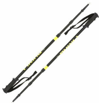 Bâtons de trekking Viking Stig Trekking Poles Black/Yellow 65 - 145 cm - 1