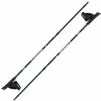Kije do Nordic Walking Viking Valo Pro Nordic Walking Poles Black/Silver 83 - 135 cm - 1