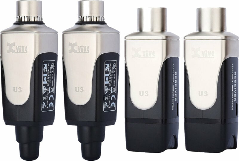 Drahtloses System für XLR-Mikrofone XVive U3D ISM 2,4 GHz