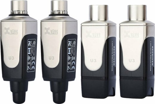 Drahtloses System für XLR-Mikrofone XVive U3D ISM 2,4 GHz - 1