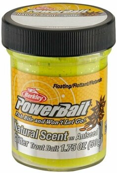 Pasta Berkley PowerBait® Natural Glitter Trout Bait 50 g Sunshine Yellow Pasta - 1