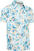 Polo Shirt Callaway Mens X-Ray Floral Print Bright White M Polo Shirt