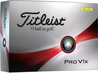 Golfové míčky Titleist Pro V1x 2023 Yellow Standard Golfové míčky