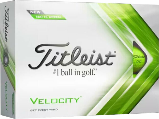 Нова топка за голф Titleist Velocity 2022 Green