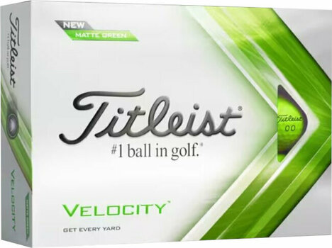 Golf Balls Titleist Velocity 2022 Green - 1