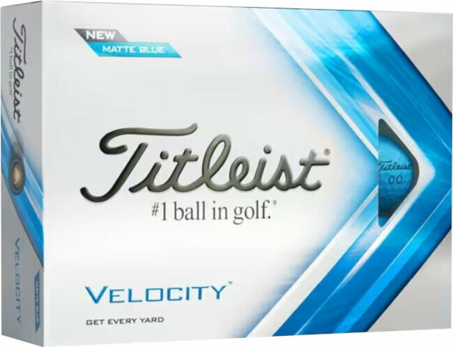 Golfový míček Titleist Velocity 2022 Blue