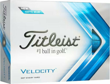 Golfový míček Titleist Velocity 2022 Blue - 1