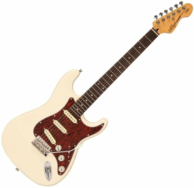 Guitare électrique Vintage V60 Coaster White