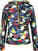Суичър/Пуловер Callaway Womens 1/2 Zip Multi-Colour Camo Hoodie Peacoat L