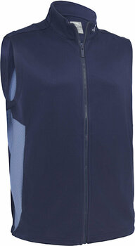Vesta Callaway Mens Chev Textured Vest Peacoat 2XL - 1
