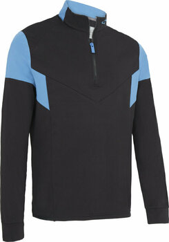 Суичър/Пуловер Callaway Mens Colour Block With Contrast Details Pullover Caviar L - 1