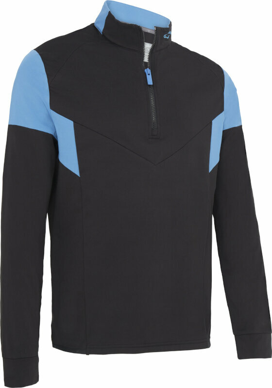 Суичър/Пуловер Callaway Mens Colour Block With Contrast Details Pullover Caviar S