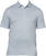 Риза за поло Callaway Mens Trademark Ombre Chev Print Polo Bright White M