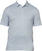 Tricou polo Callaway Mens Trademark Ombre Chev Print Alb luminos 2XL Tricou polo