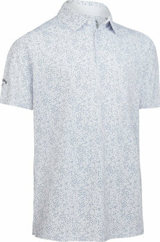 Camiseta polo Callaway Mens All Over Chev Polo Bright White 2XL Camiseta polo - 1