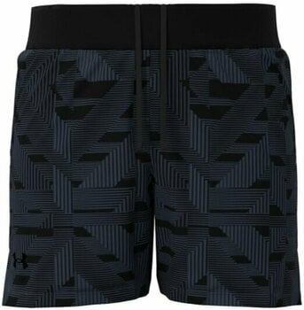 Running shorts Under Armour Men's Launch Elite 5'' Short Black/Downpour Gray/Reflective 2XL Running shorts - 1