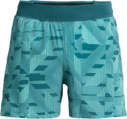 Běžecké kraťasy Under Armour Men's Launch Elite 5'' Blue Haze/Still Water/Reflective 2XL Běžecké kraťasy
