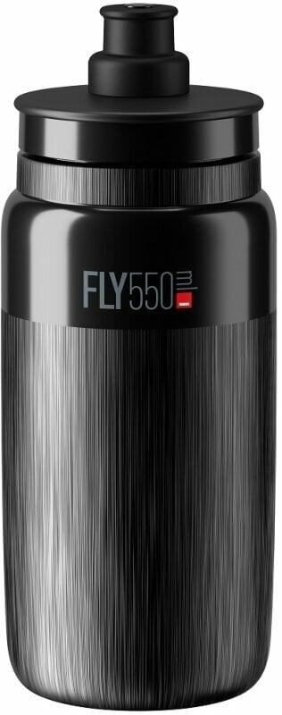 Cyklistická fľaša Elite Fly Tex Black 550 ml Cyklistická fľaša