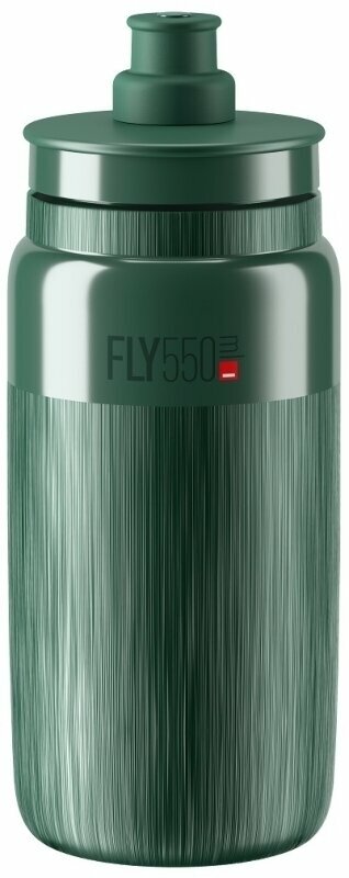 Cyklistická láhev Elite Fly Tex Dark Green 550 ml Cyklistická láhev