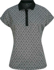 Polo košile Callaway Womens Chev Geo Caviar S Polo košile