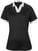 Риза за поло Callaway Womens Short Sleeve V-Placket Colourblock Polo Caviar XL