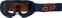Motoros szemüveg FOX Main S Stray Goggles Midnight Motoros szemüveg