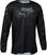 Motocross Jersey FOX Youth Blackout Jersey Black/Black M Motocross Jersey