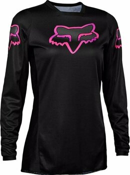 Maillot de motocross FOX 180 Blackout Womens Jersey Black/Pink L Maillot de motocross