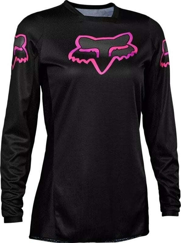 Koszulka motocross FOX 180 Blackout Womens Jersey Black/Pink M Koszulka motocross