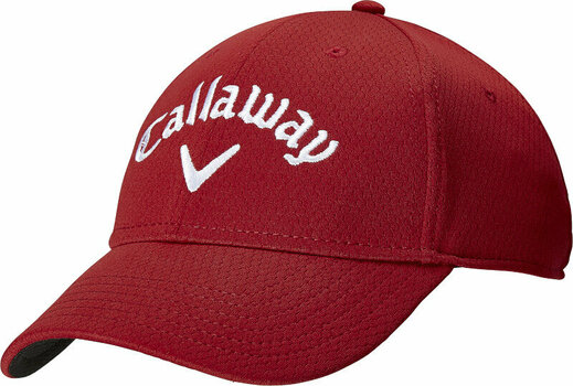 Каскет Callaway Mens Side Crested Structured Cap Red 2023 - 1