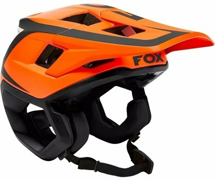 Casque de vélo FOX Dropframe Pro Helmet Dvide Fluorescent Orange M Casque de vélo