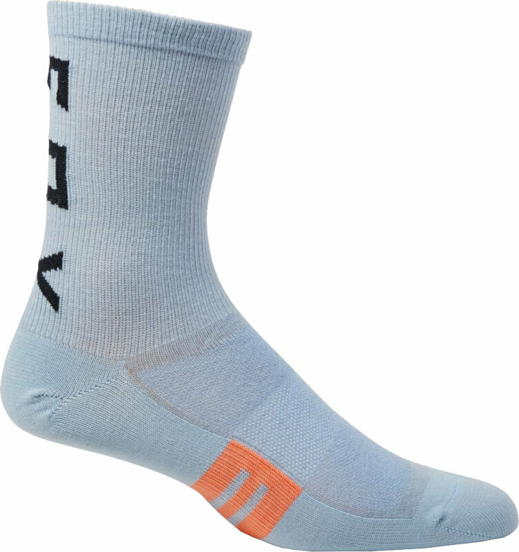Чорапи за колоездене FOX Flexair Merino 6" Sock Gunmetal L/XL Чорапи за колоездене