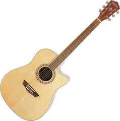 Elektroakusztikus gitár Washburn Harvest D7SCE Natural Elektroakusztikus gitár