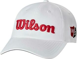 Kšiltovka Wilson Staff Mens Pro Tour White/Red UNI Kšiltovka