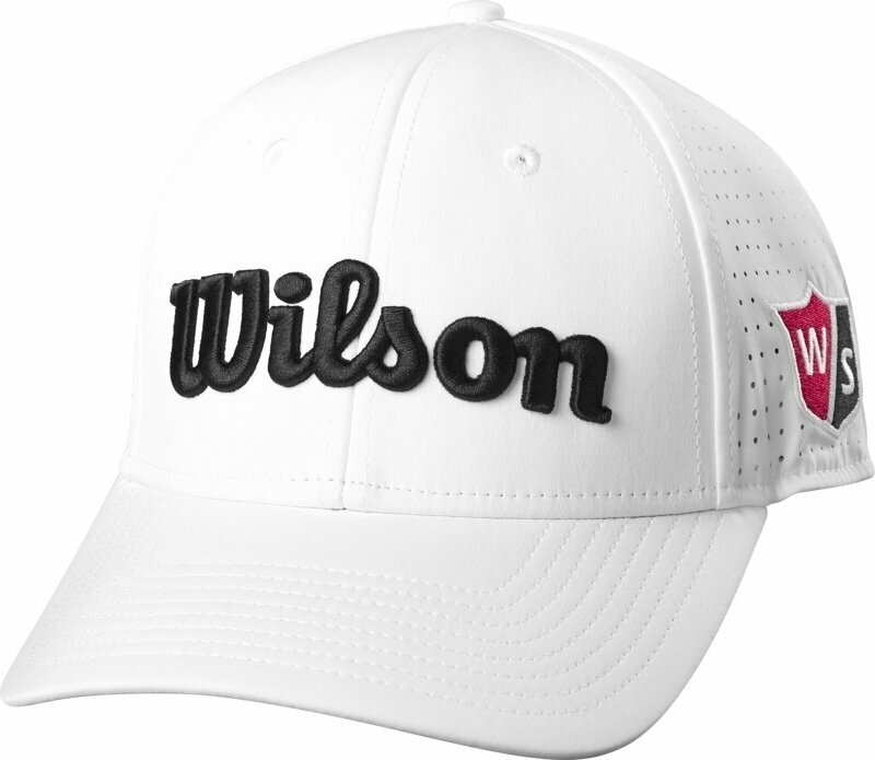Mütze Wilson Staff Performance Mesh Cap White