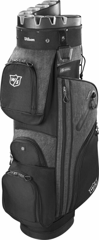 Cart Bag Wilson Staff I Lock III Cart Bag Black/Charcoal Cart Bag